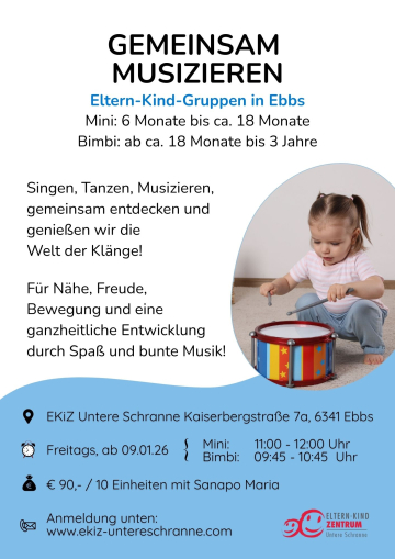 Eltern Kind Musikgruppe